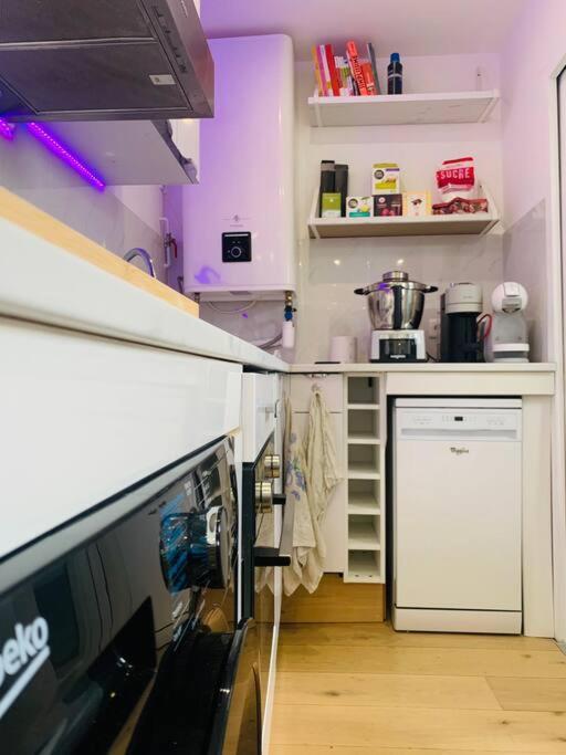 Studio Cosy Au Coeur De Párizs Kültér fotó